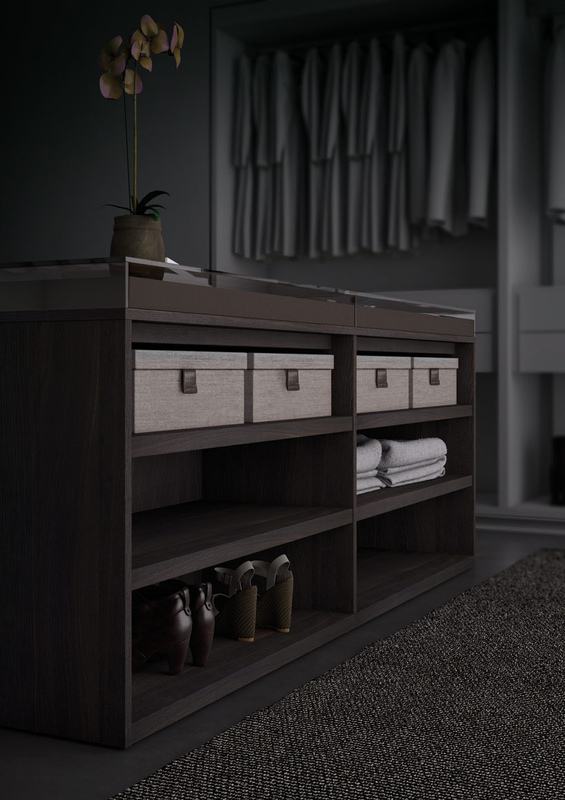 工业风衣帽间装修设计效果图