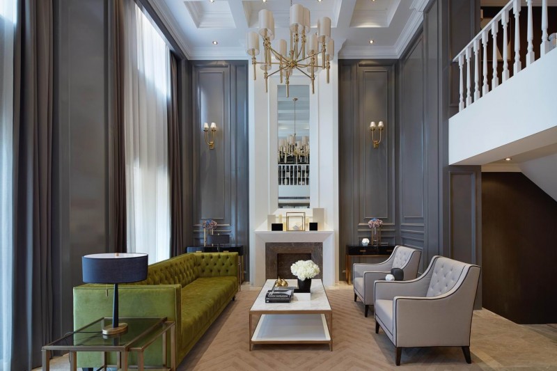 欧式风格设计永州慧谷华庭325平米别墅装修效果图