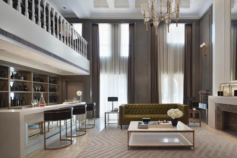 欧式风格设计永州慧谷华庭325平米别墅装修效果图