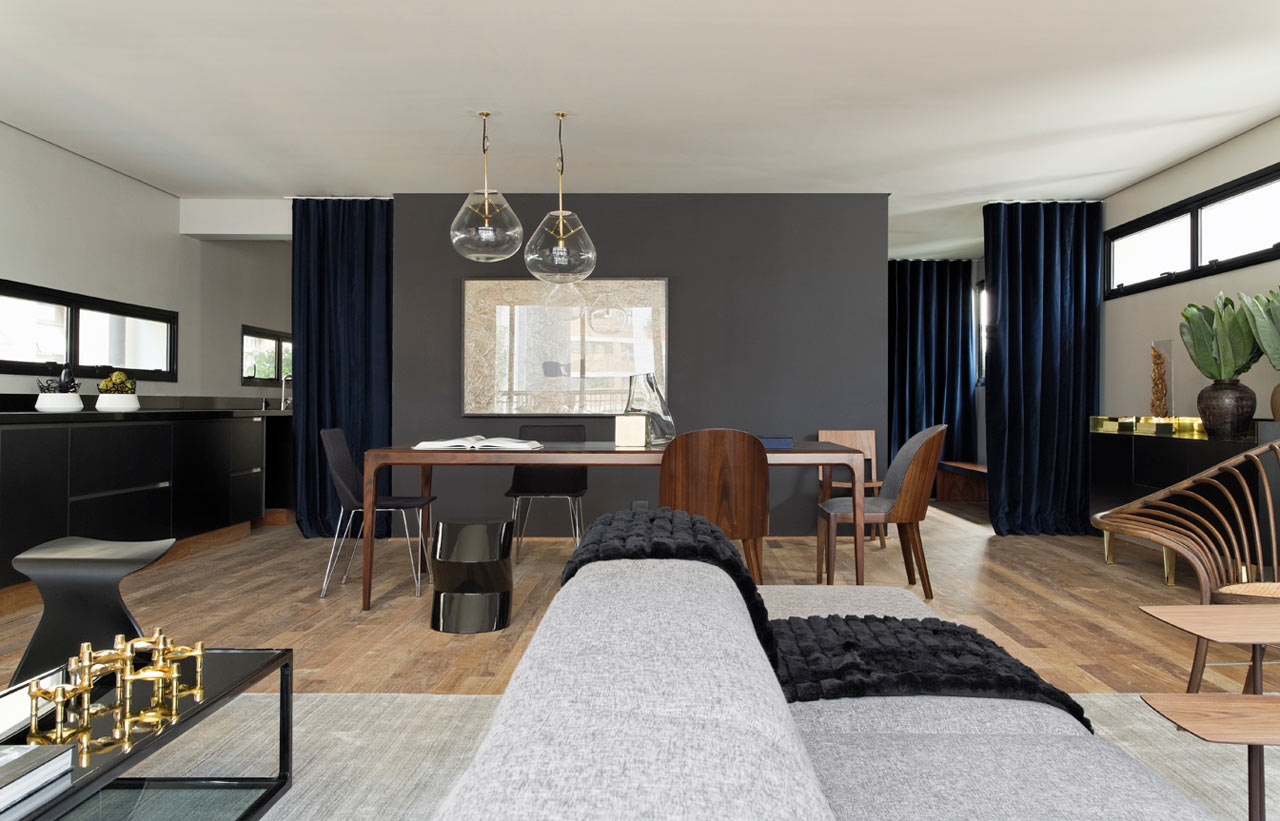 北欧装修设计效果图新乡东郡府苑136平