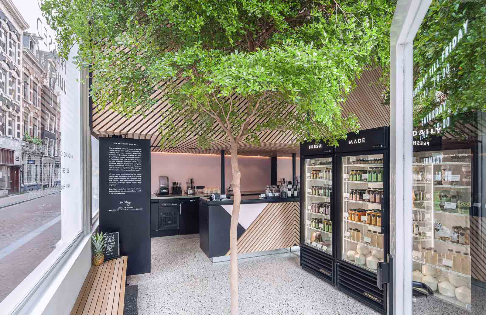 现代风格设计镇江210平米咖啡奶茶店装修效果图