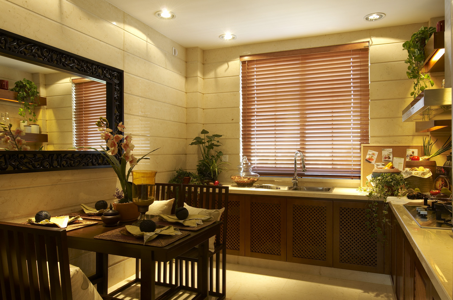 东南亚装修设计效果图衡阳银源春天123平