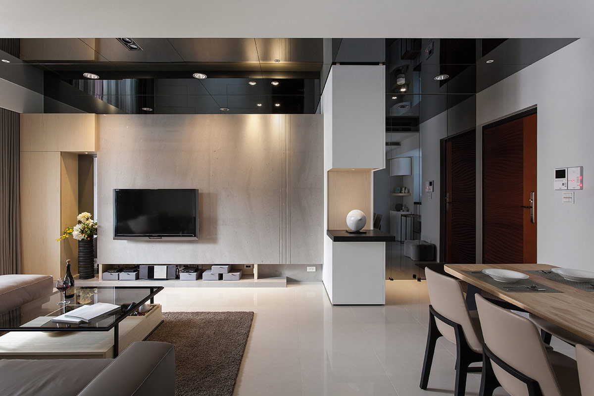 港式风格装修设计效果图兰州雁滩家园97平