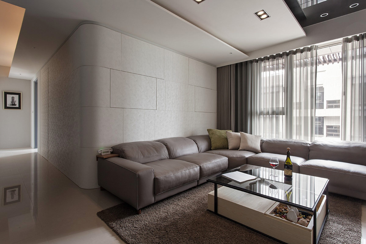 港式风格装修设计效果图兰州雁滩家园97平