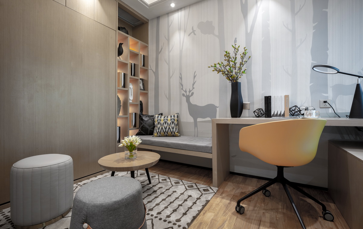 现代风格设计北京天通苑本一区106平米loft公寓装修效果图