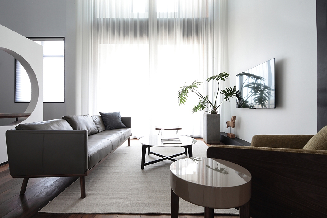 现代风格设计成都城南领寓101平米loft公寓装修效果图