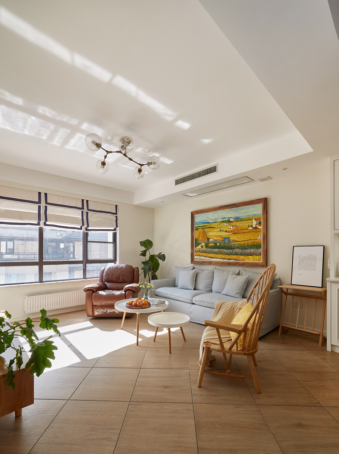 现代风格设计成都和睦人家110平米loft公寓装修效果图