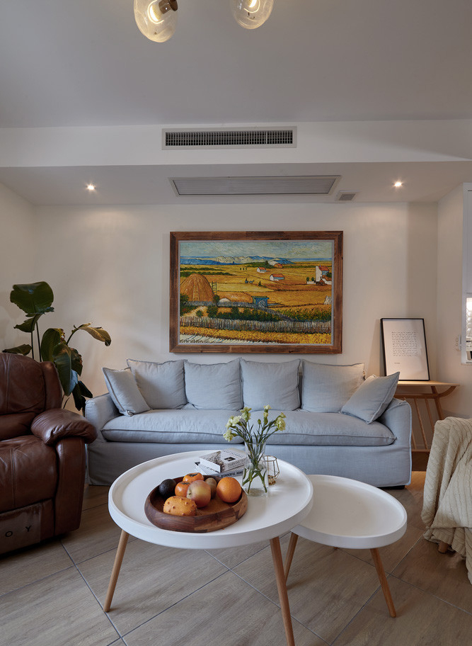 现代风格设计成都和睦人家110平米loft公寓装修效果图