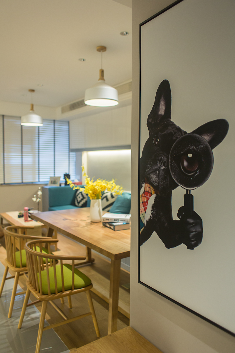 现代风格设计大理明园福居90平米loft公寓装修效果图