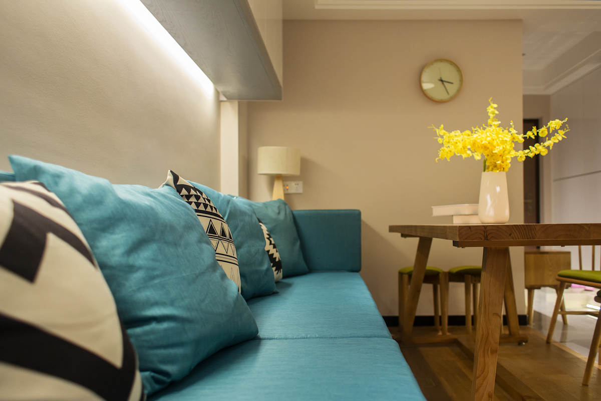 现代风格设计大理明园福居90平米loft公寓装修效果图