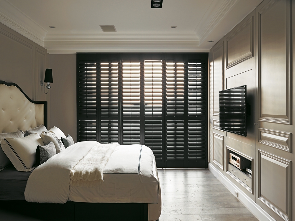 台式港式风格设计东莞金桂华府110平米二室一厅装修效果图