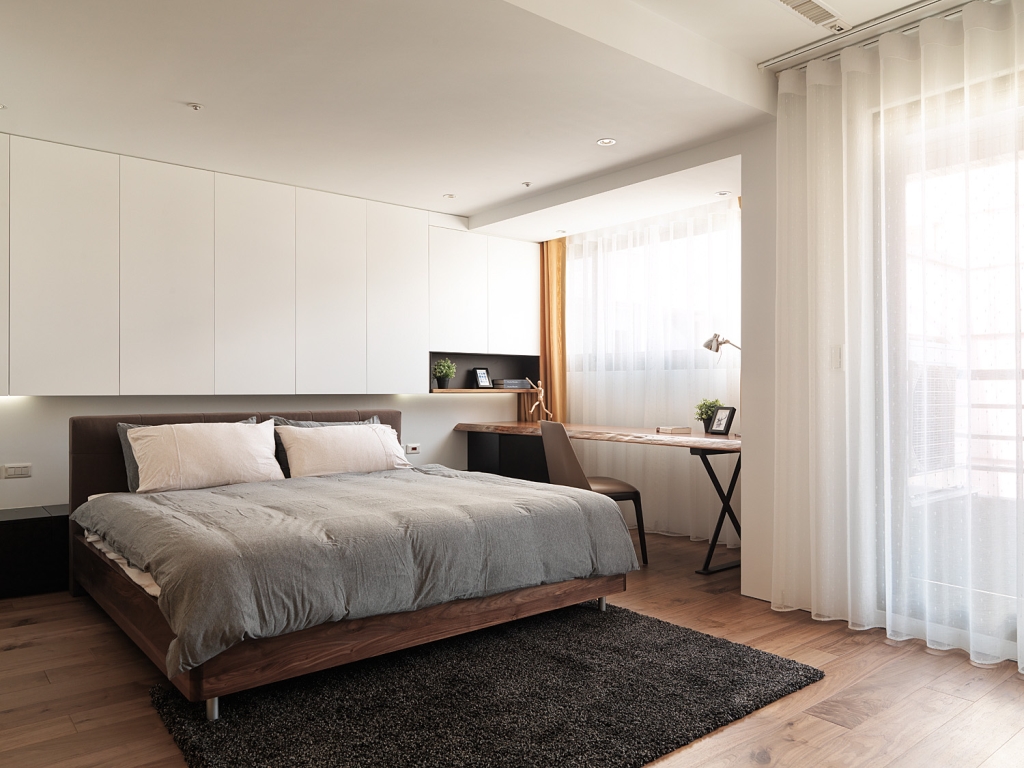 台式港式风格设计佛山保利东湾135平米三室一厅装修效果图