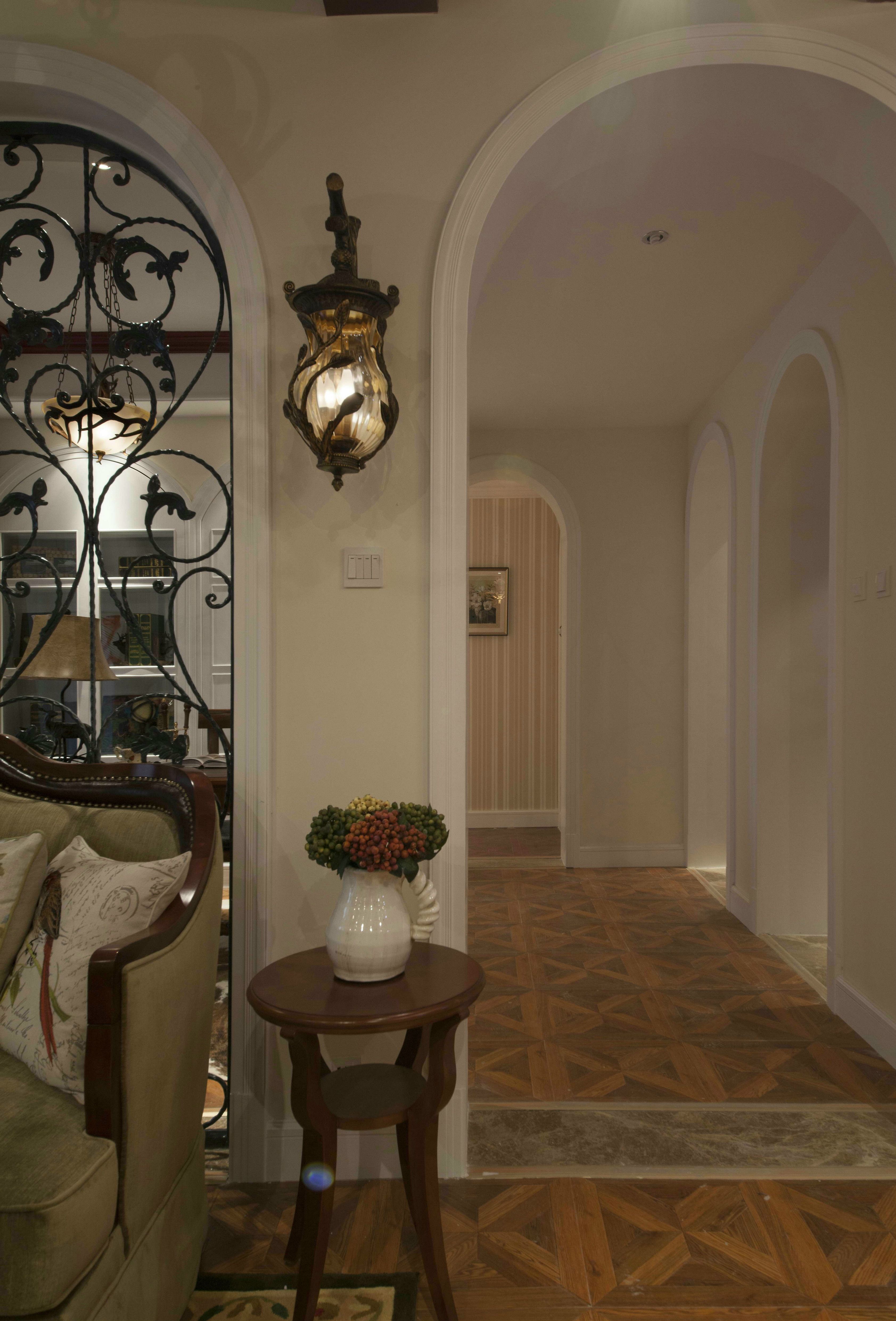 公寓美式装修风格效果图片  84平米装修设计样板间