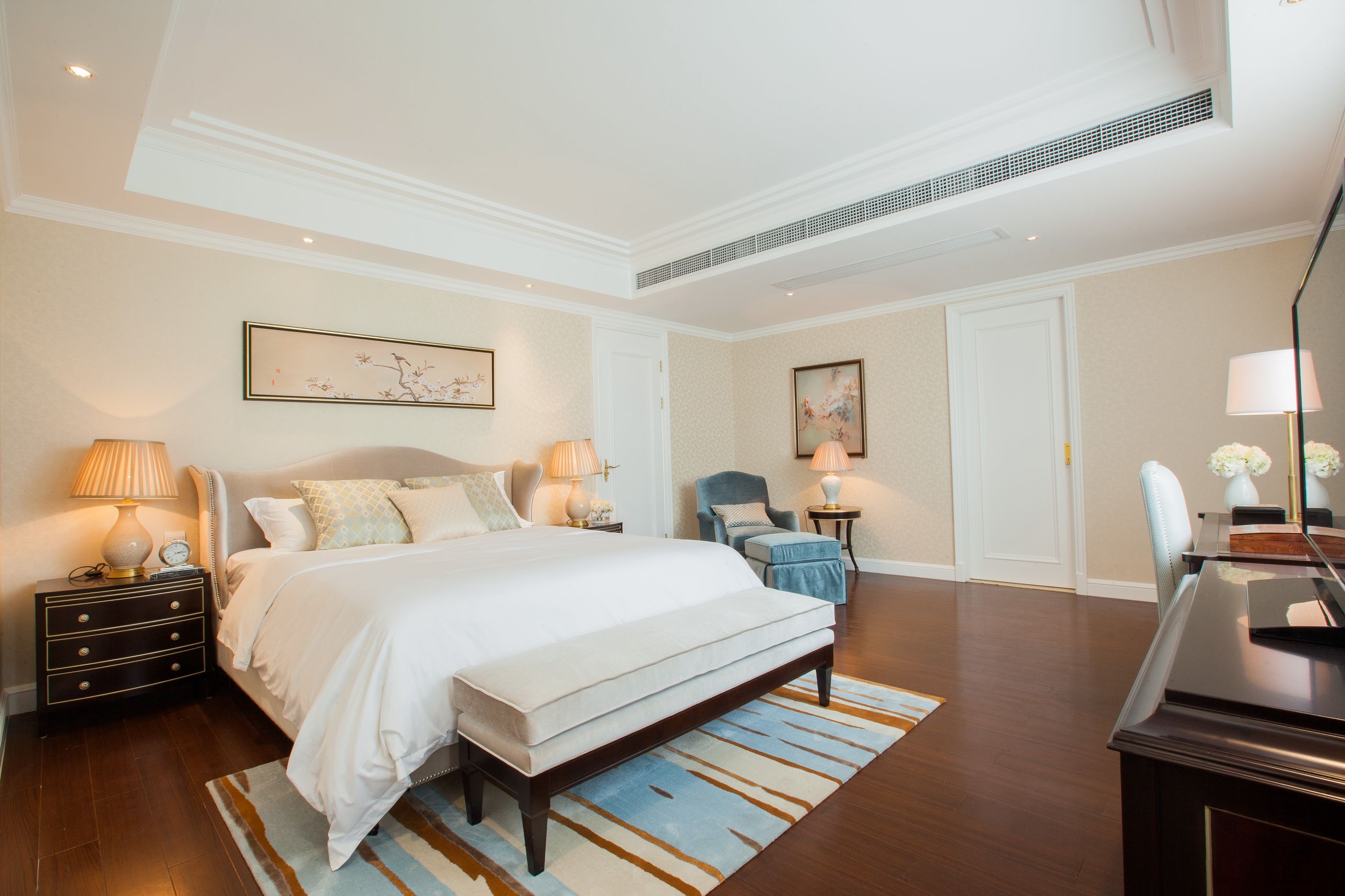 美式装修效果图 美式跃层装修93实景图片福晟钱隆金山