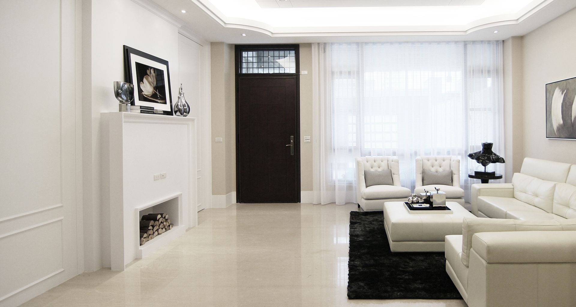 平层欧式 风格装修效果图片 122平米装修样板间江南世家