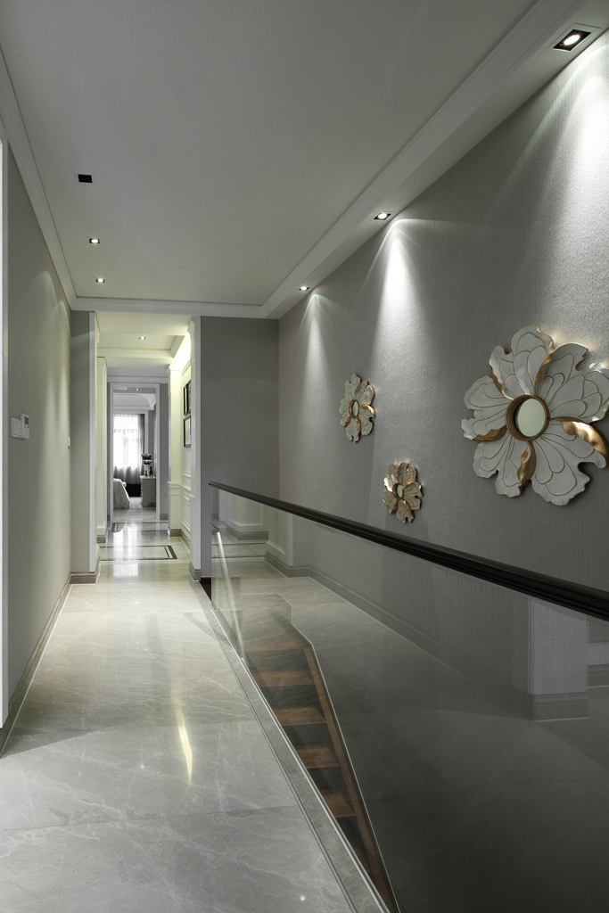 欧式风格装修设计效果图片 101平米平层装修样板间阳光威尼斯