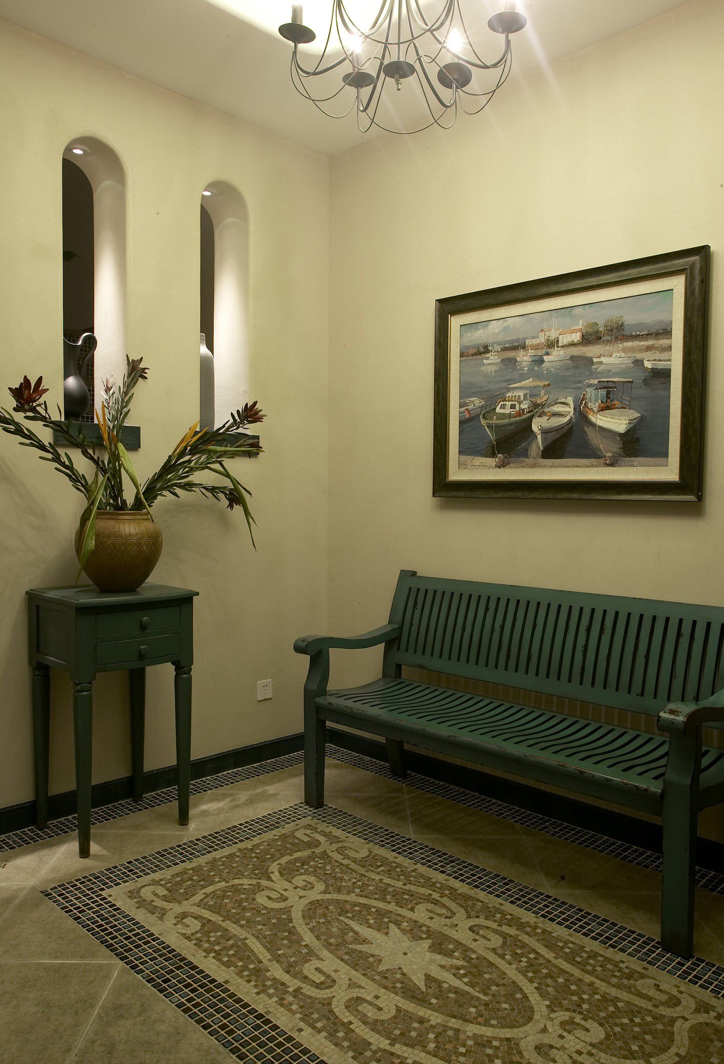 地中海装修设计效果图片 138四室装修样板间图片顶秀清溪