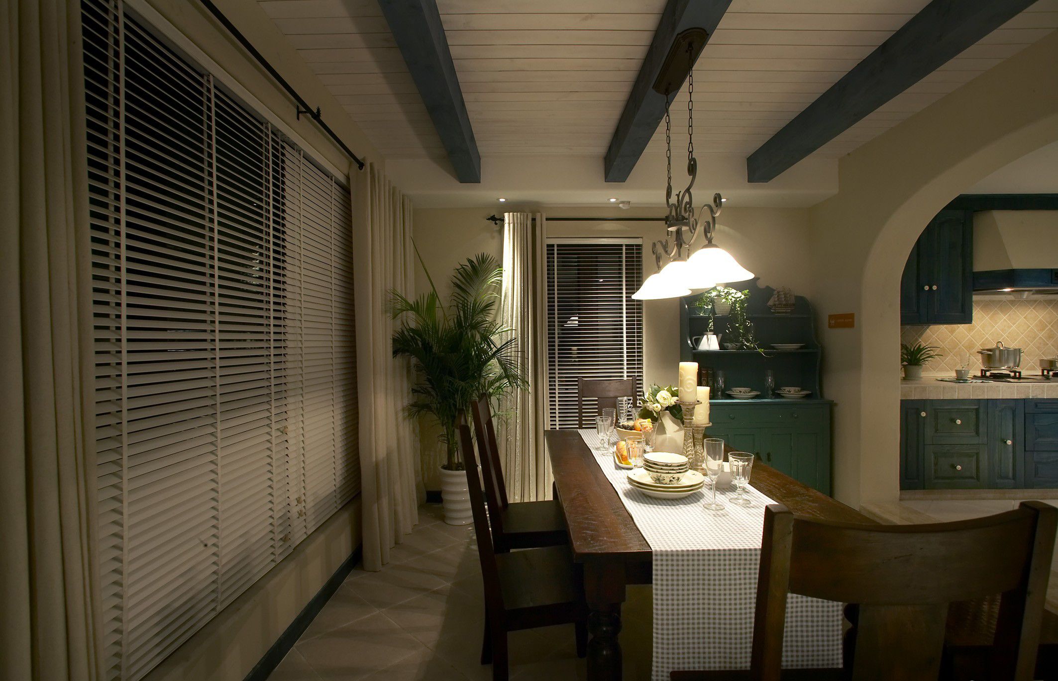 地中海装修设计效果图片 138四室装修样板间图片顶秀清溪