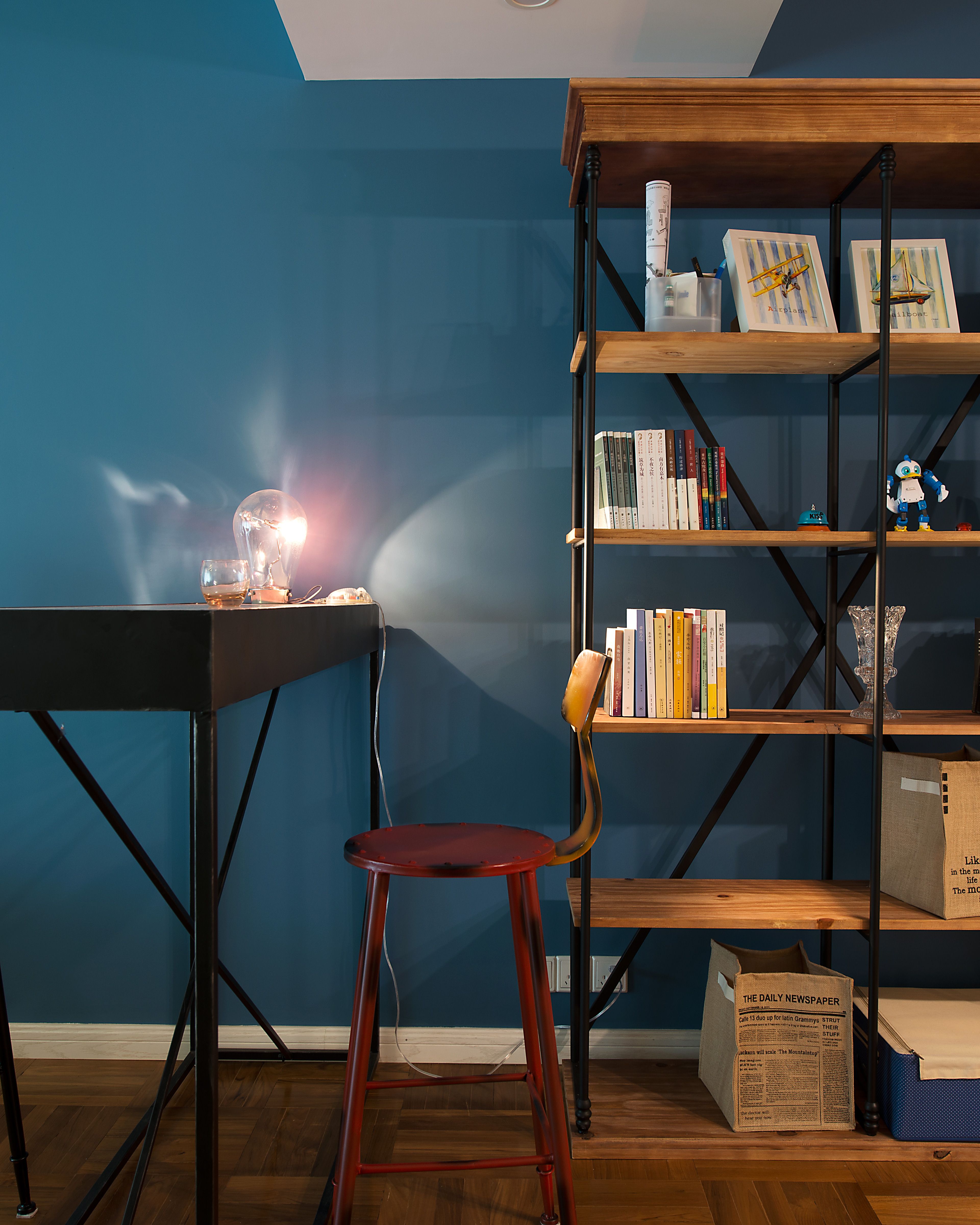 地中海装修风格设计效果图片 123平米装修样板间图片丰茂大厦