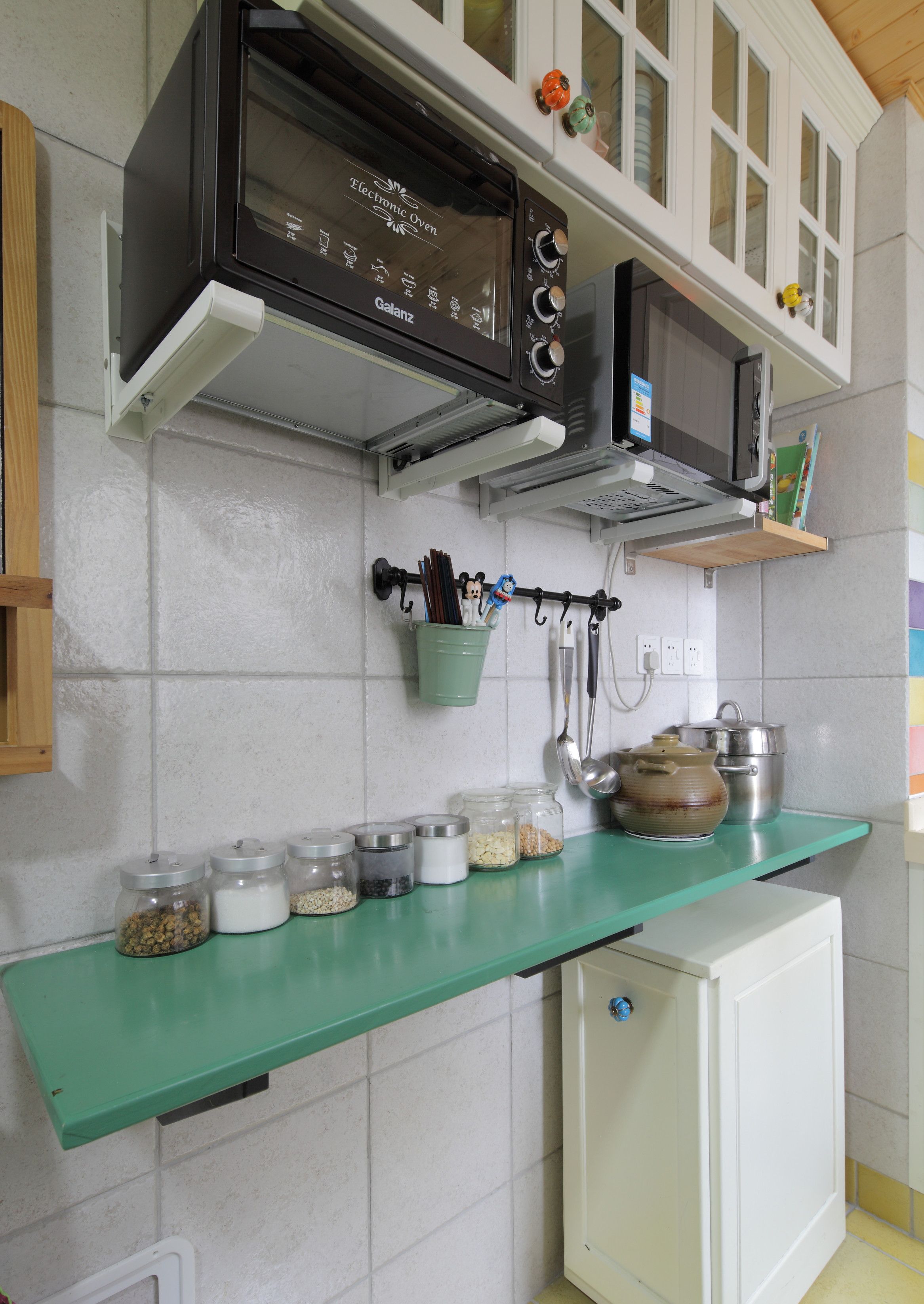 137平米大户型三室装修效果图片 田园风格装修样板间安宇花园D区