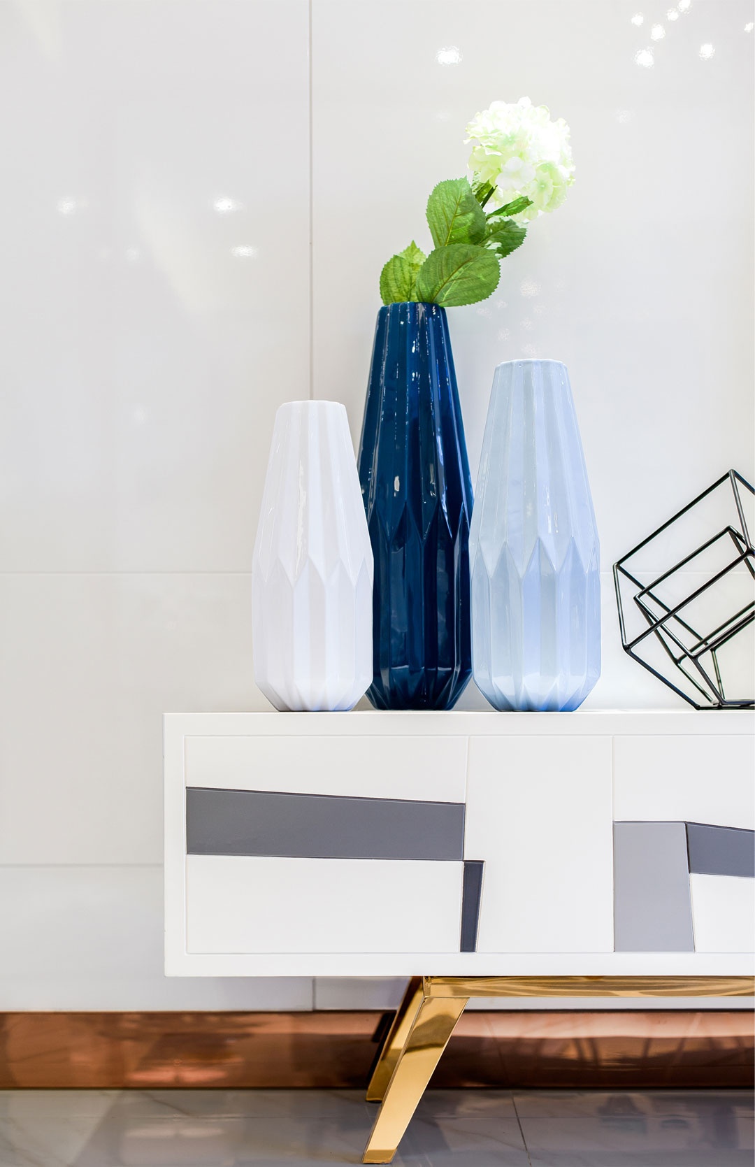 现代装修设计效果图片 平层133平米装修设计样板间两淮新城