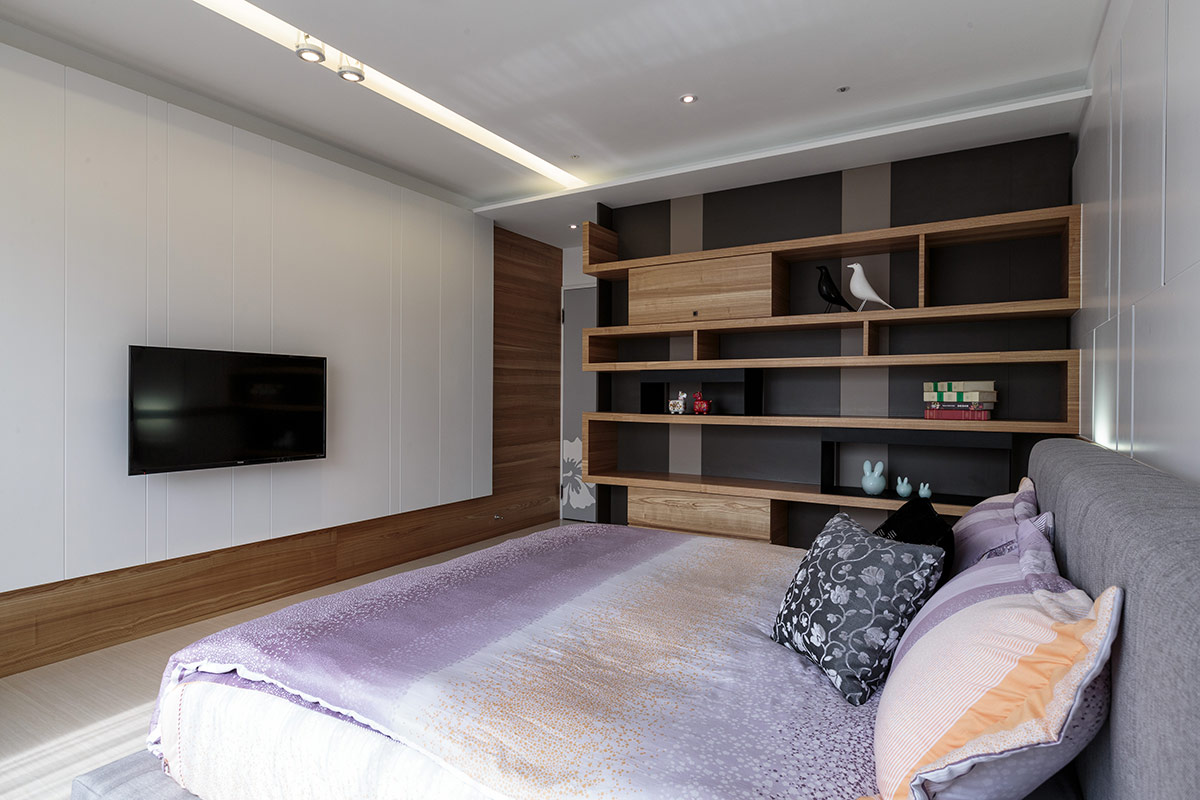 平层装修样板间113平米 现代风格装修设计效果图片金凤地产金域首府