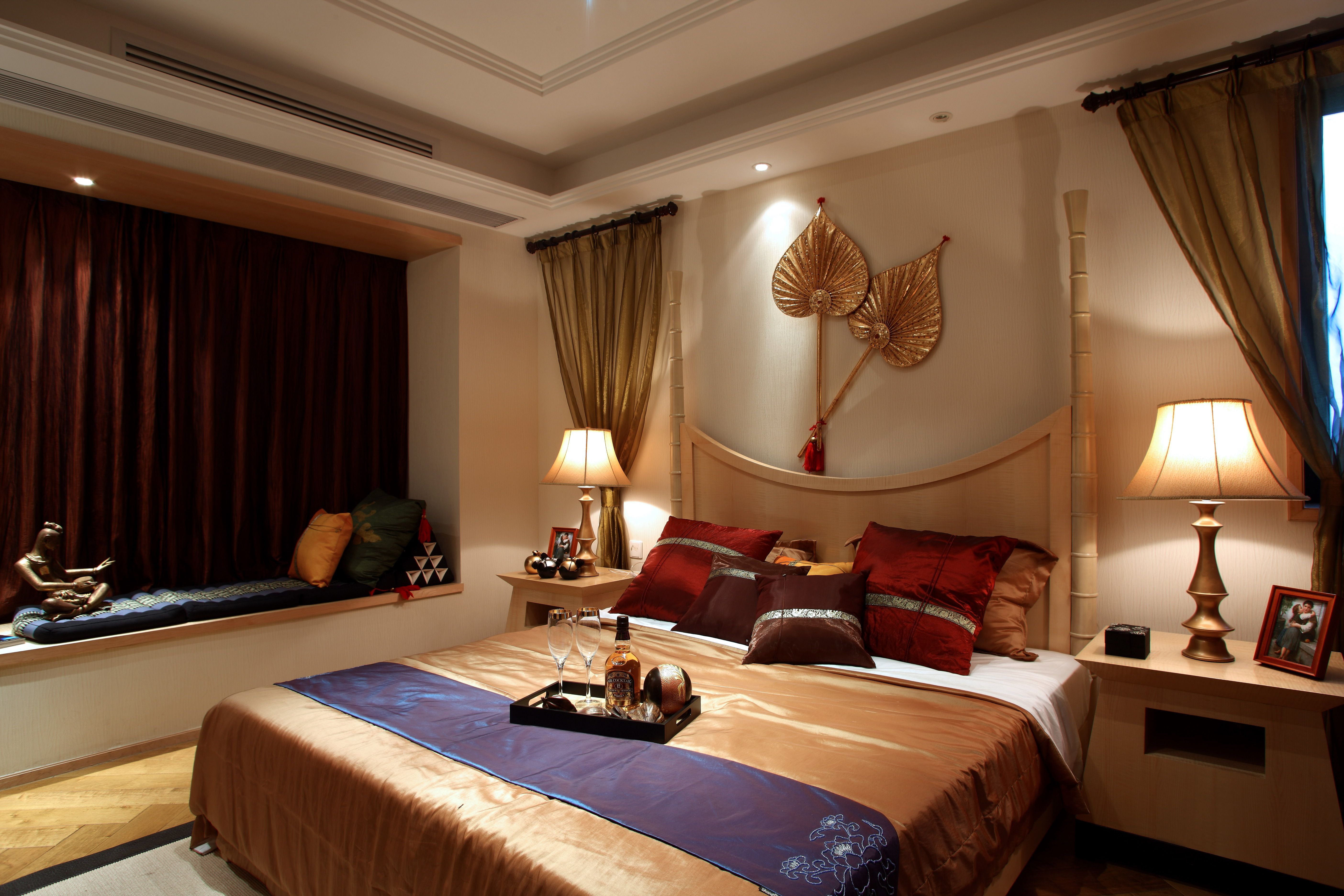 现代飘窗装修风格图片  16平米房间有飘窗怎么装修效果图 金地明悦