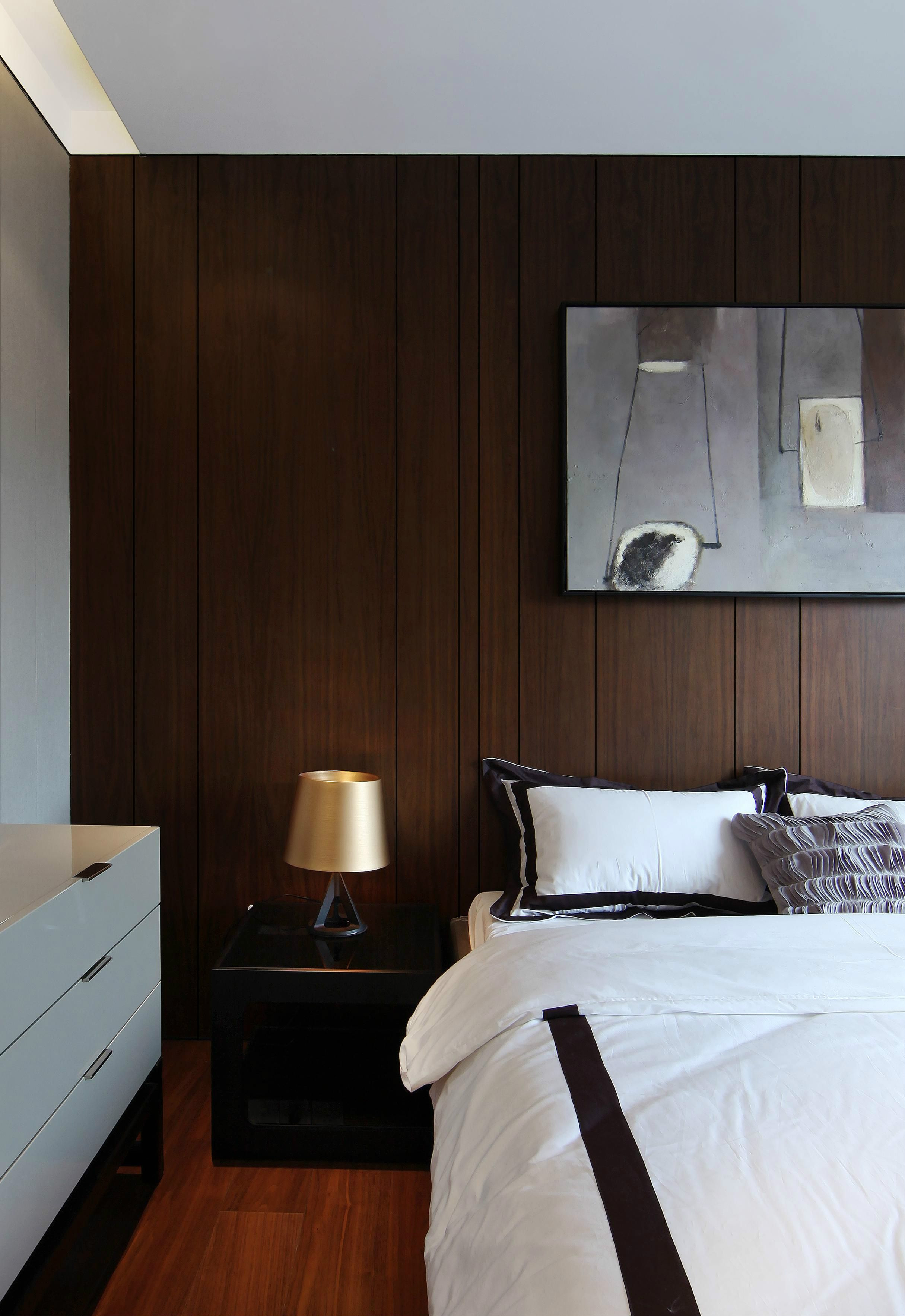 现代风格装修样板间案例图片 146平米装修设计效果图片名仕嘉苑