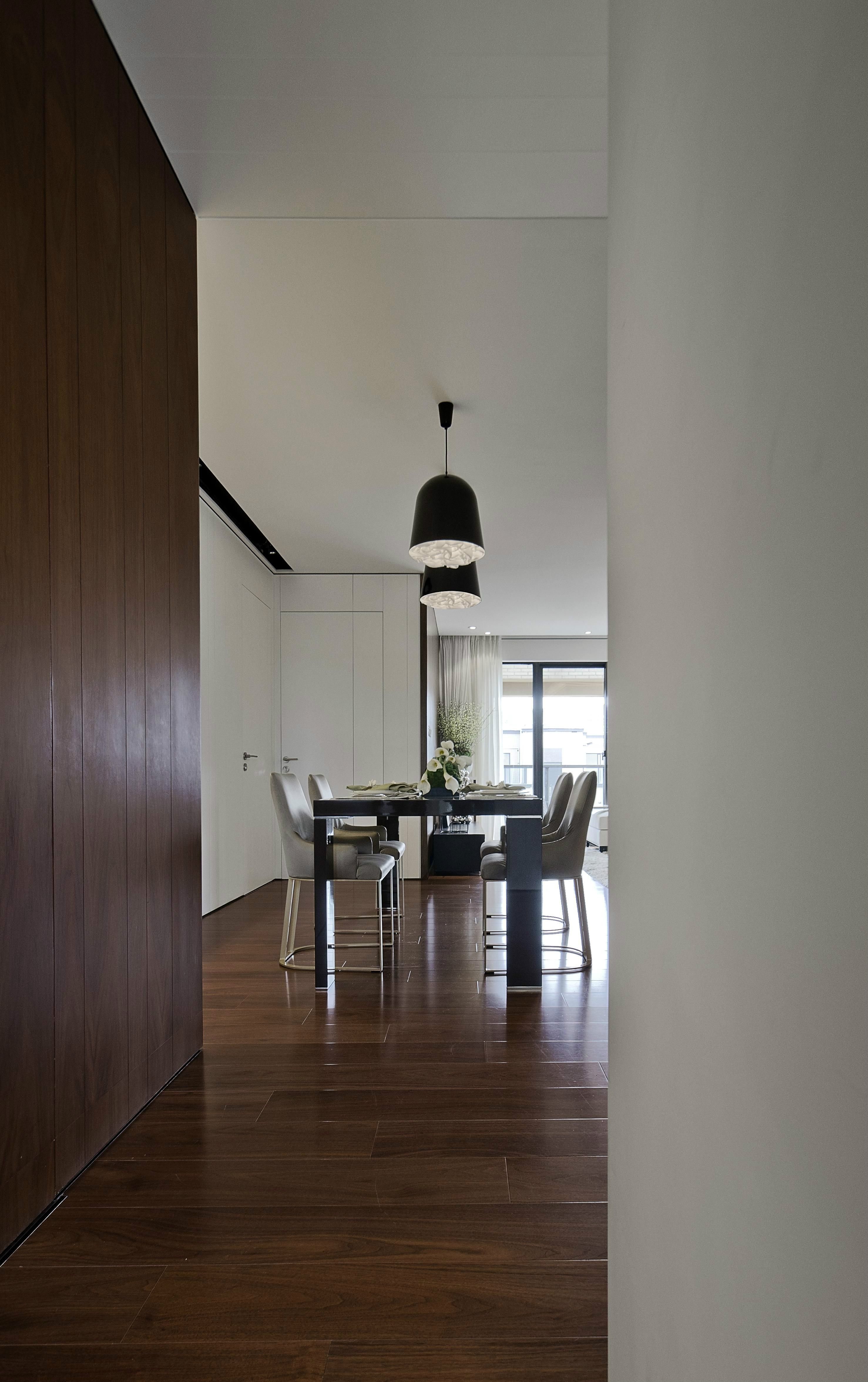 现代风格装修样板间案例图片 146平米装修设计效果图片名仕嘉苑