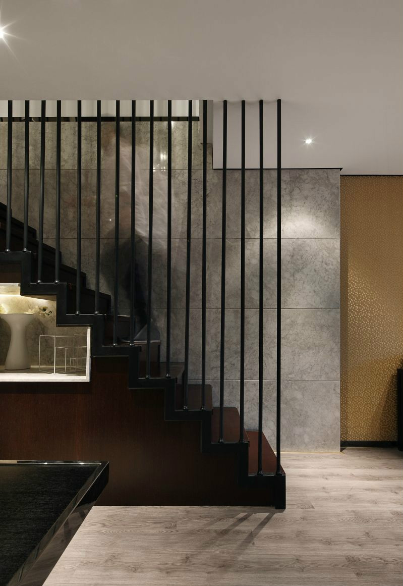 现代风格装修样板间图片 跃层房屋装修效果图 160平米 香君路玄景小区