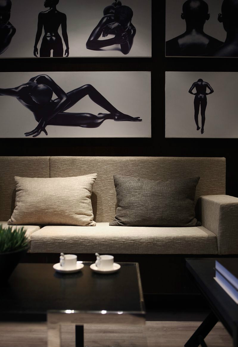 现代风格装修样板间图片 跃层房屋装修效果图 160平米 香君路玄景小区