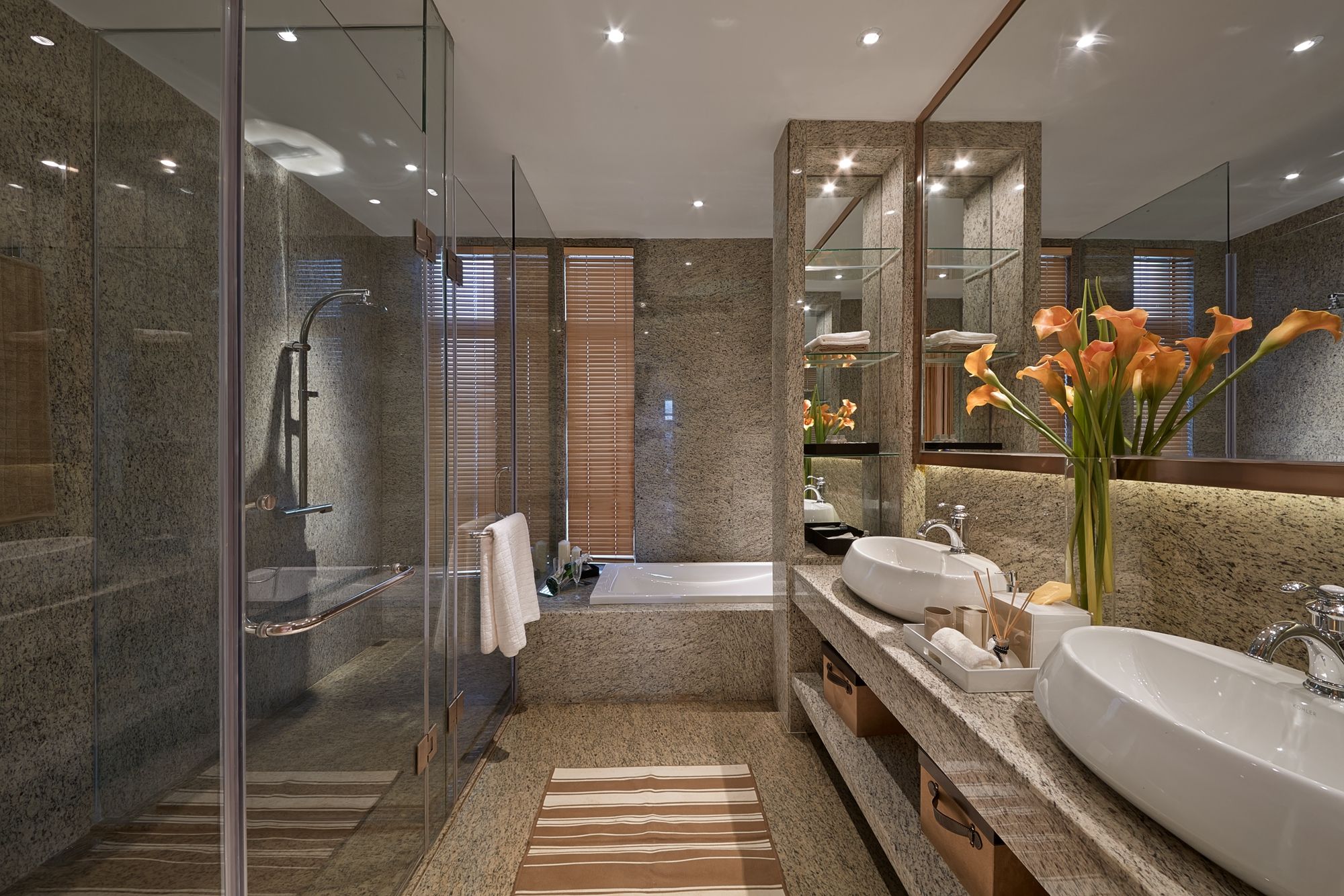 现代风格装修 样板间图片 跃层装修房屋112平米装修图片 光谷新城