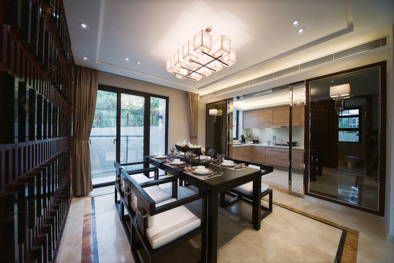 83平米小户型装修样板间图片 平层装修设计效果图片 鹤苑小区