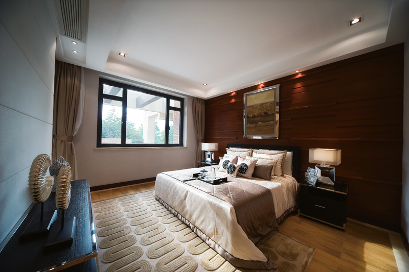 83平米小户型装修样板间图片 平层装修设计效果图片 鹤苑小区