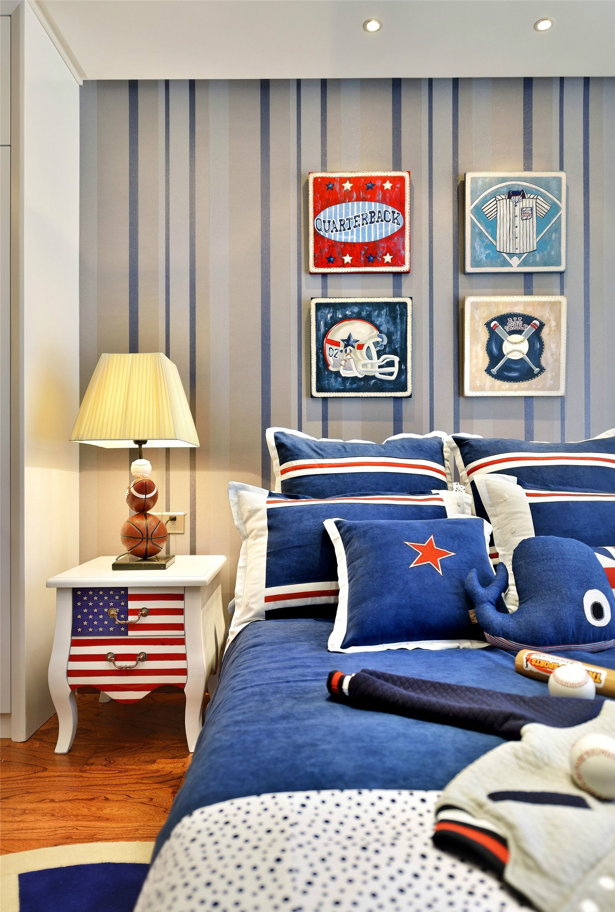 162平米大户型装修效果图 中式风格装修样板间图片中海雍景熙岸