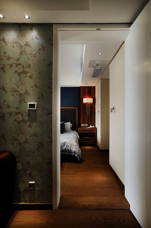 133平米房子装修效果图 中式装修设计样板间图片平层 学府未来城