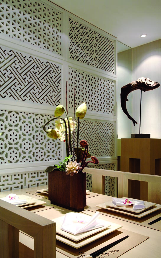 115平米装修效果图中式 平层装修样板间图片 乘新一小区(一区)