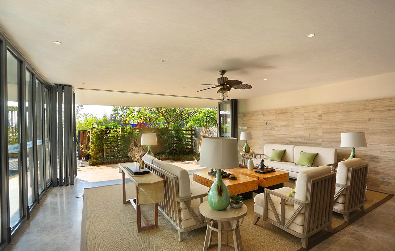 中式风格装修 别墅案例效果图片 263平米装修样板间图片 聚馨元