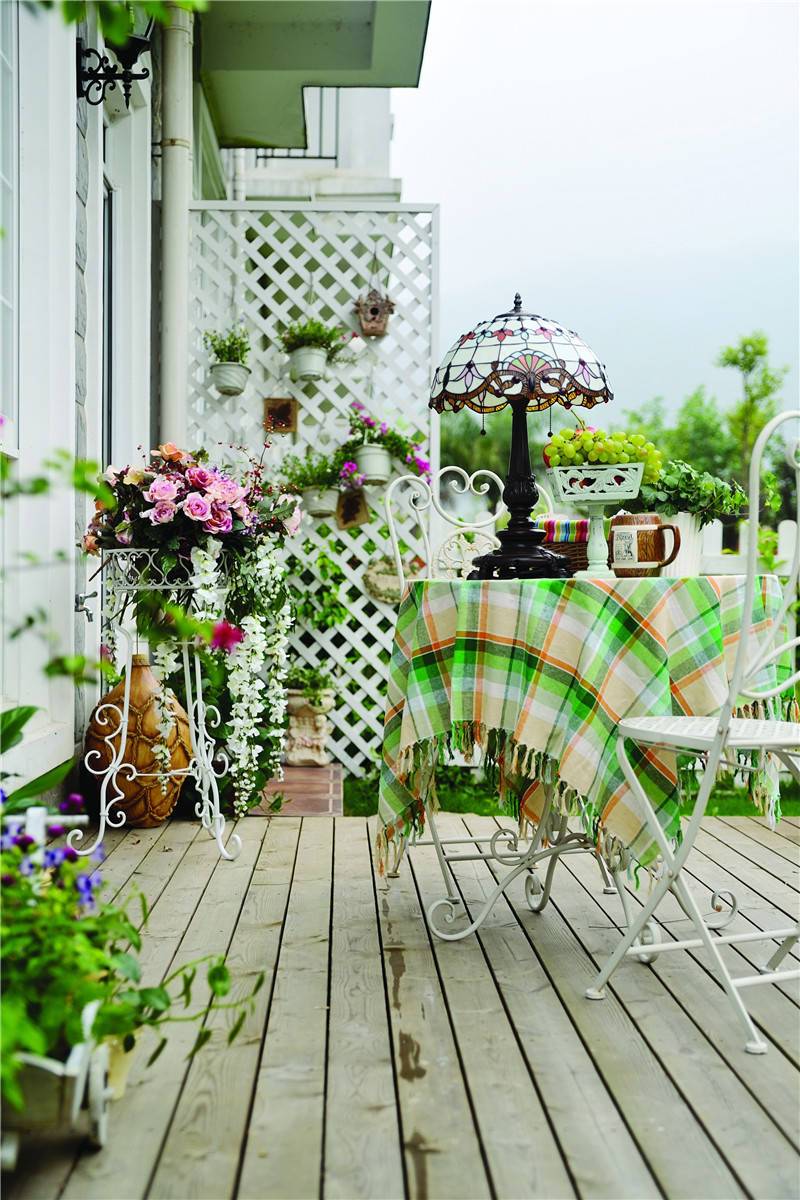 简约风格阳台装修效果图  9平米阳台黑白装修图片 欣家园