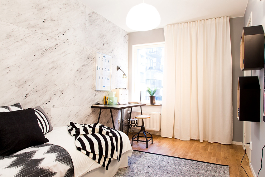 复式工业风装修案例效果图片 141平米房子实景样板间 光彩阳光城