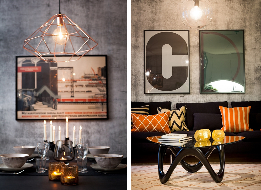 复式工业风装修案例效果图片 141平米房子实景样板间 光彩阳光城