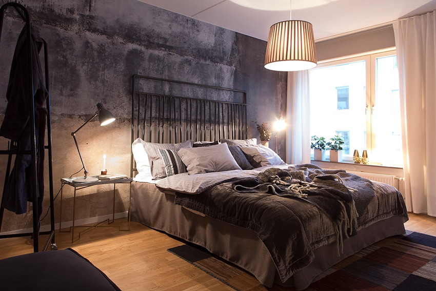 复式工业风装修案例效果图片 141平米房子实景样板间 光彩阳光城