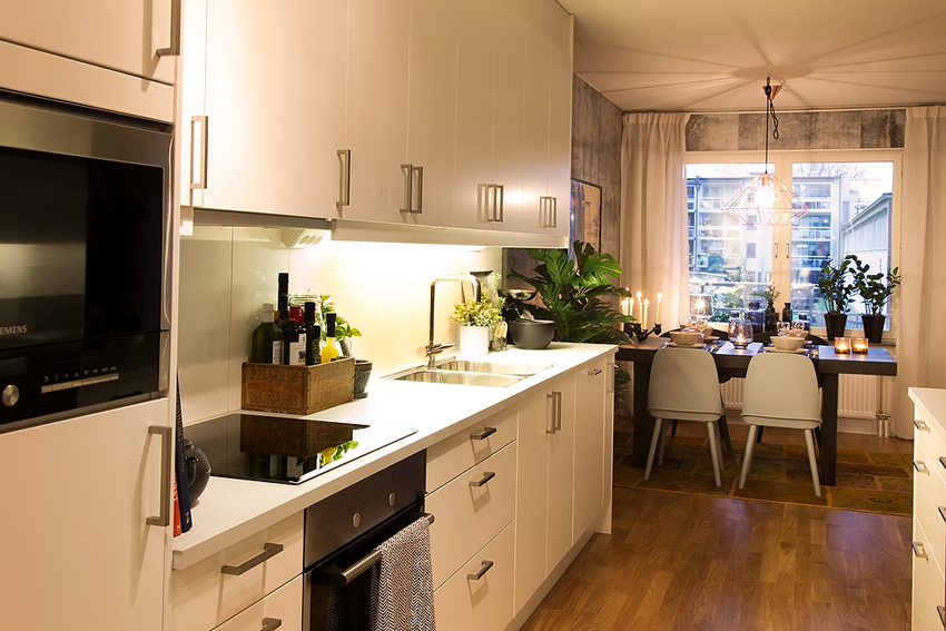 复式工业风装修案例效果图片 141平米房子实景样板间 光彩阳光城