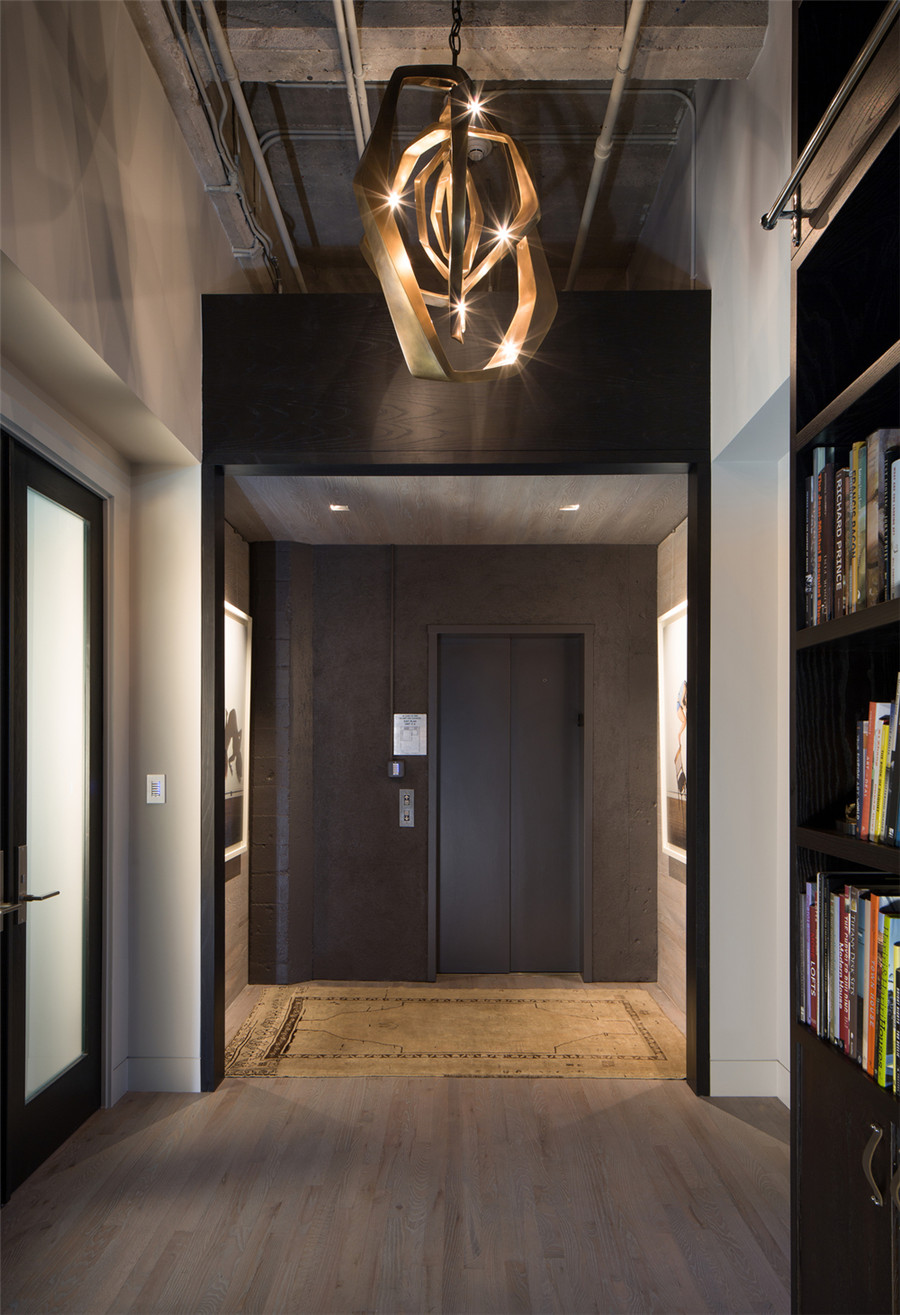 工业装修风格图片 112平米房子装修效果图 复式五洲幸福湾样板间