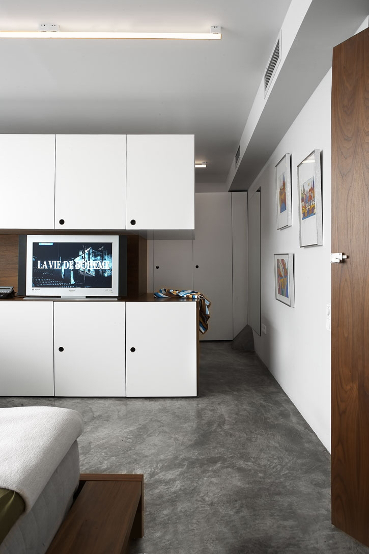 工业装修风格图片 115平米房子装修效果图 两室一厅明珠广场样板间