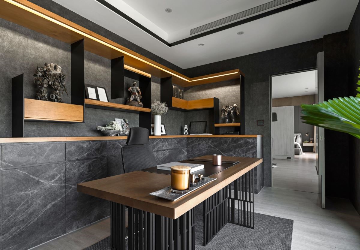 现代风格装修案例效果图片 130平米房子实景样板间 万家灯火