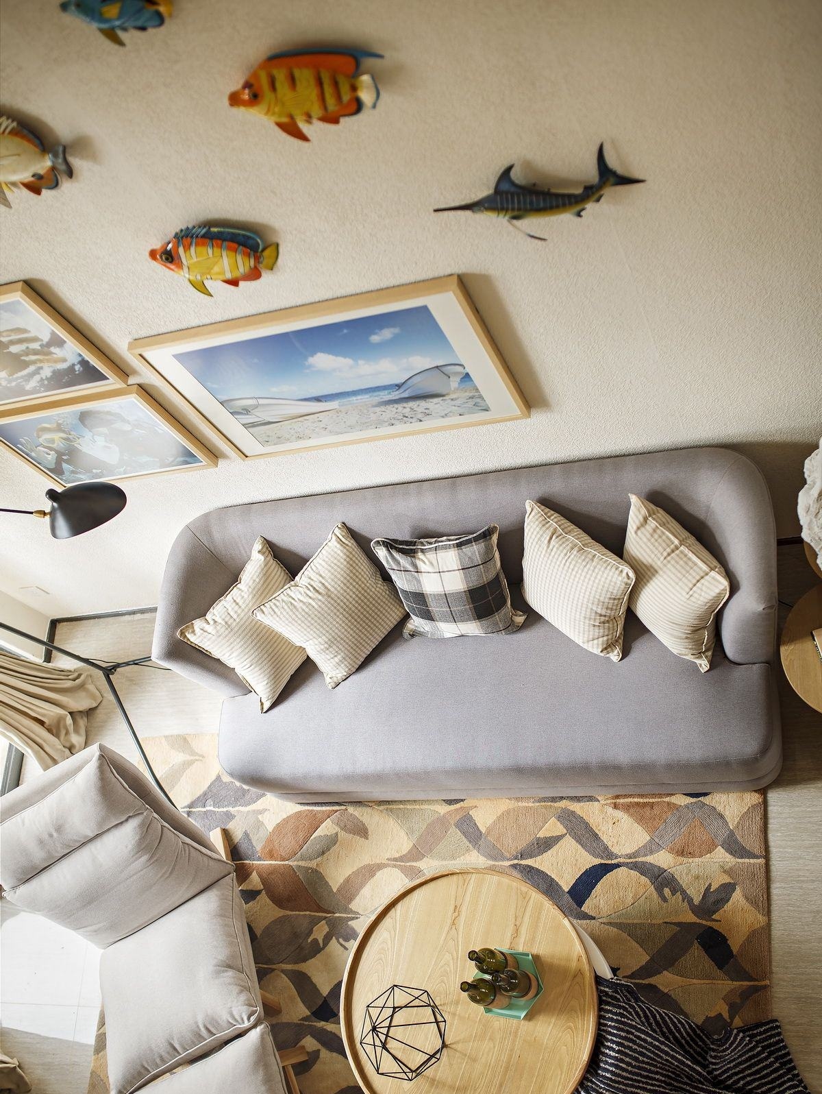 北欧风格装修效果图 125平方三室两厅北欧装修图片  协信公馆