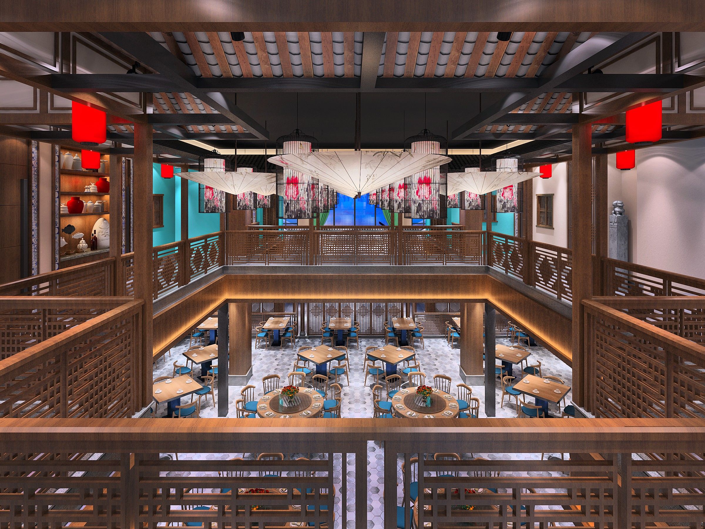 主题餐饮酒店装修效果图