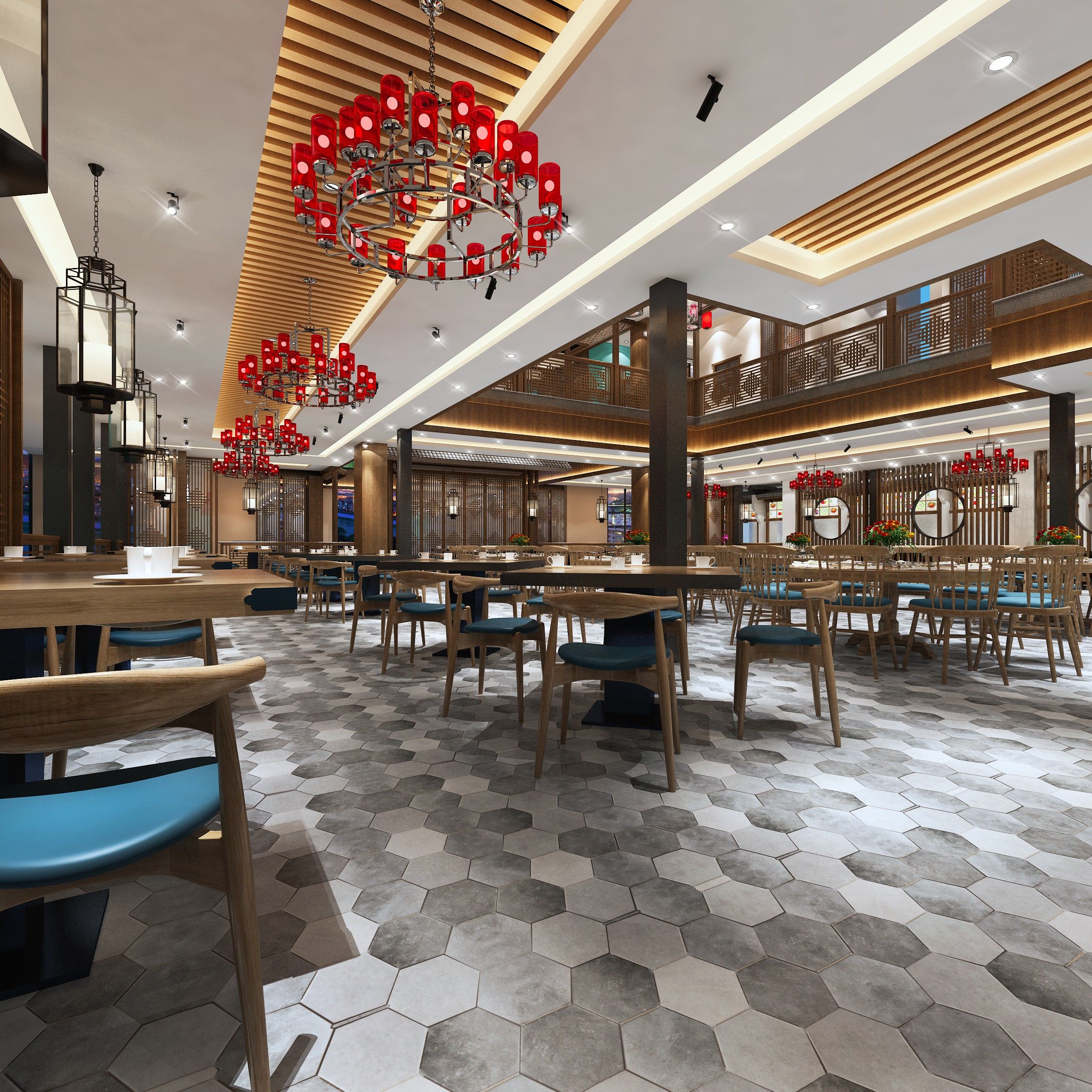 主题餐饮酒店装修效果图