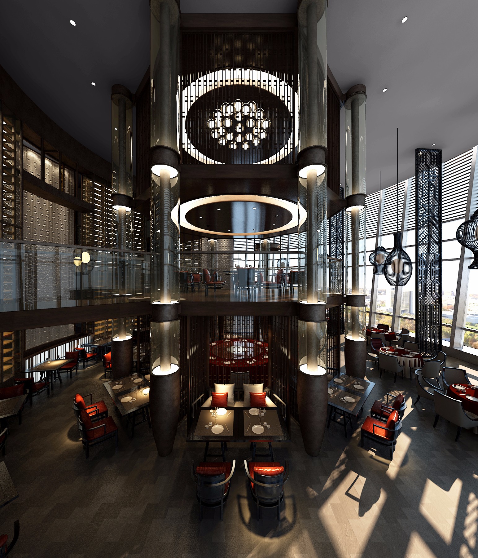 酒店餐厅装修设计效果图